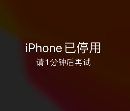 小店苹果手机维修分享:iPhone 显示“不可用”或“已停用”怎么办？还能保留数据吗？ 