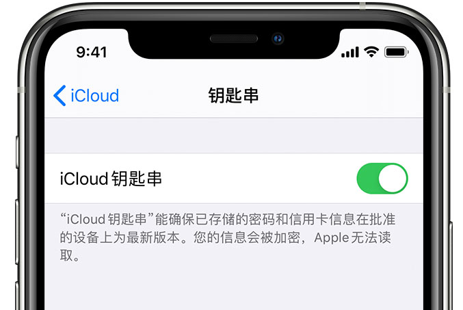 小店苹果手机维修分享在 iPhone 上开启 iCloud 钥匙串之后会储存哪些信息 